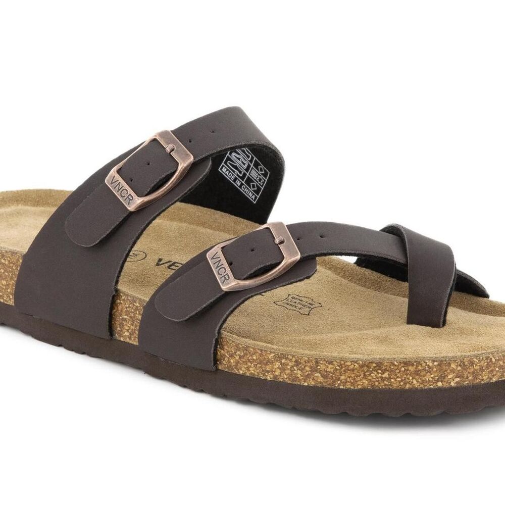 Unbranded Women's Brown and Grey Sandals